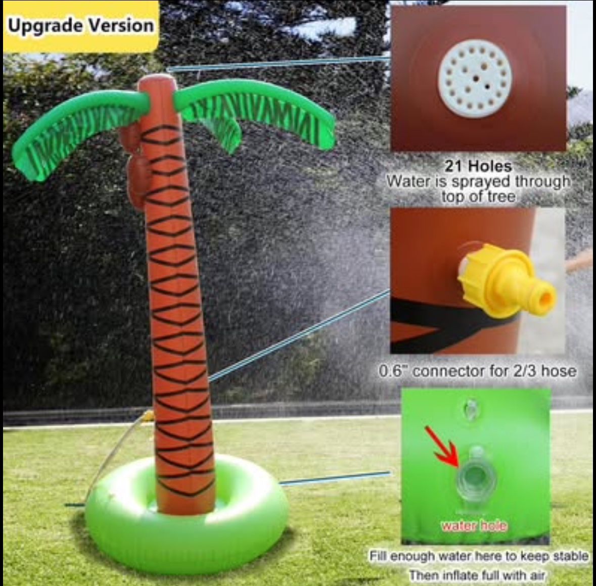 Palm Tree Sprinkler
