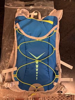 Blue Hydration Running Backpack