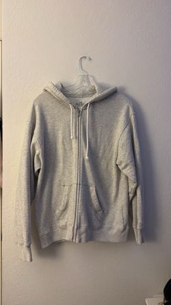 Hollister Gray Zip-Up Hoodie