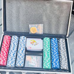 Text Poker Chip Set