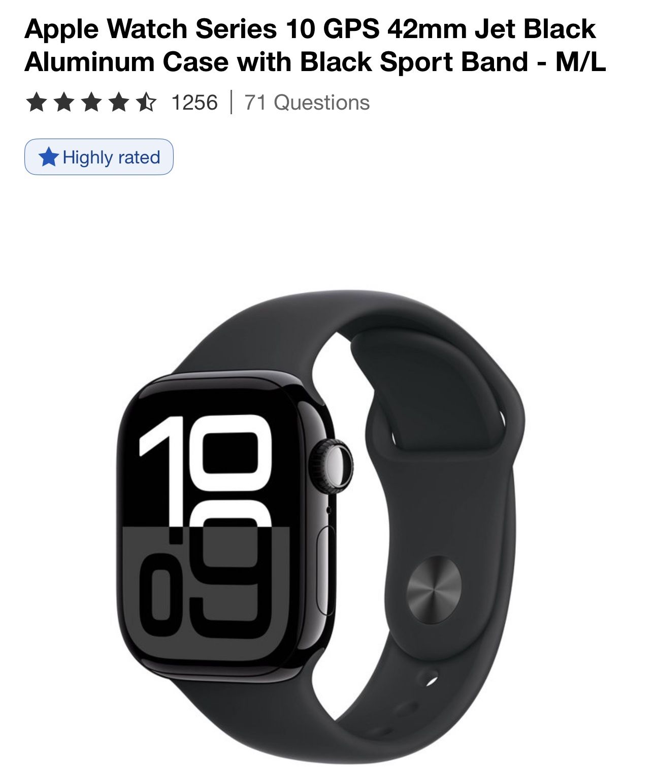 Unopened Apple Watch