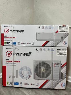 🔥 EVERWELL Mini Split 12,000 BTU – Brand New – $450