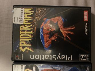 Spider-Man 1 & 2 For PS1