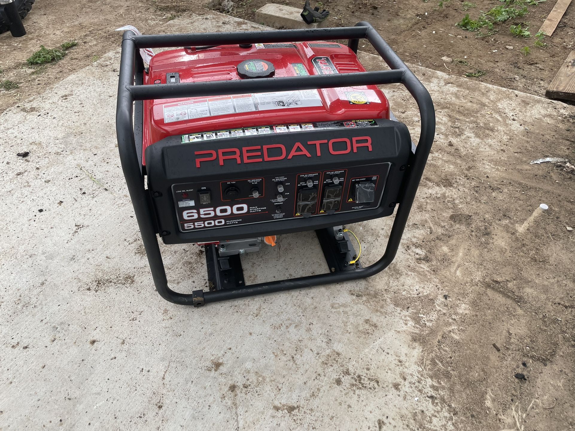 Predator Generator 6500 W