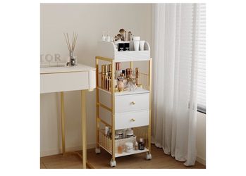 Makeup Organizer Storage Cart with Drawers Large Skincare Organizer