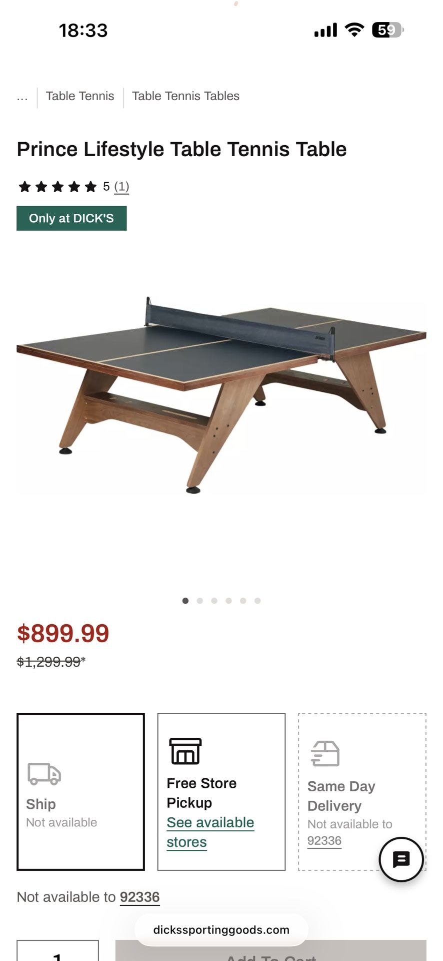 Ping Pong Table