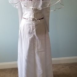 White Corset Dress