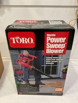 Toro Electric Power Sweep Blower Model 51586