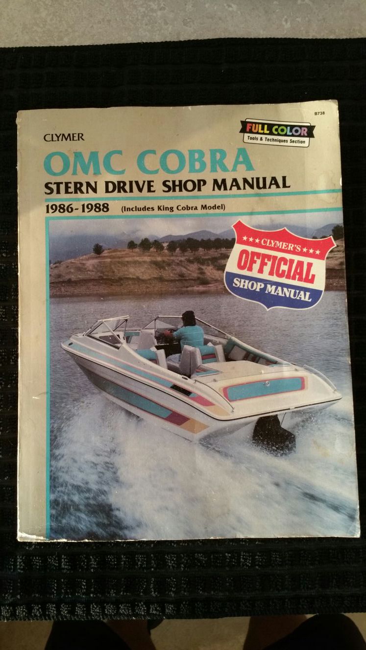 OMC Cobra Stern Drive Shop Manual