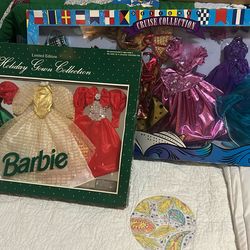 Designer Barbie Cruise Collection And Holiday Gown Collection Christmas