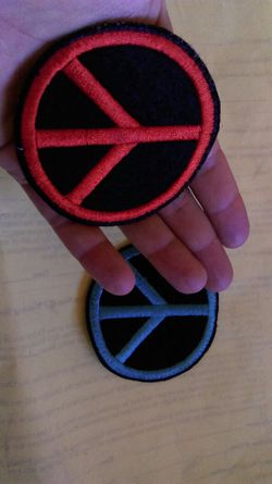 Set of 2 Peace patches