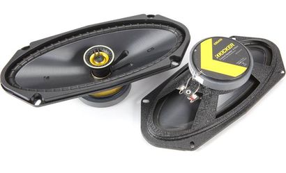 Kicker CSC410 CS Series 4"x10" 2-way car speakers