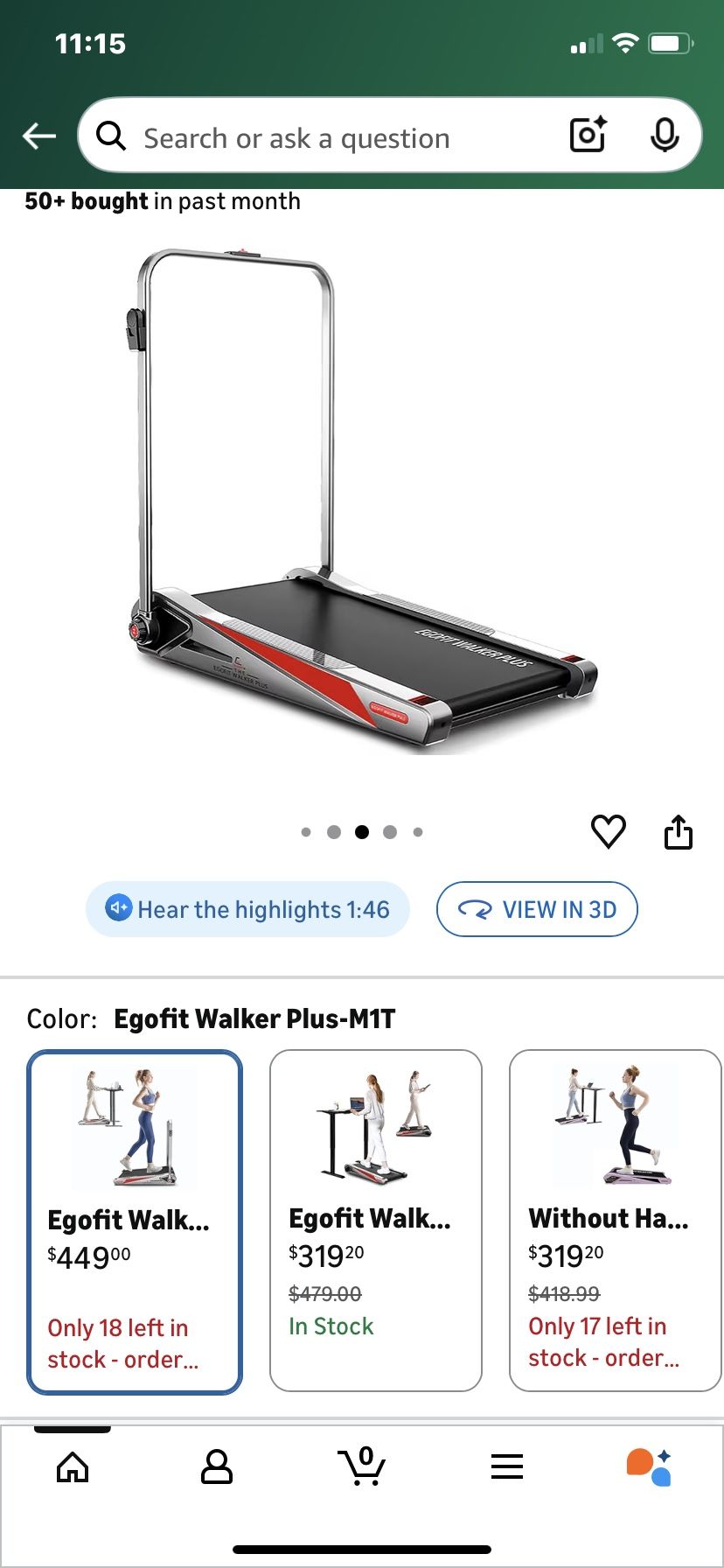 Treadmill / Caminadora