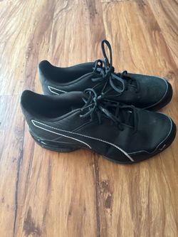 Puma Black Low-Top Sneakers