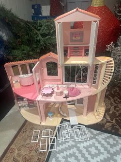Barbie Playhouse folding vintage