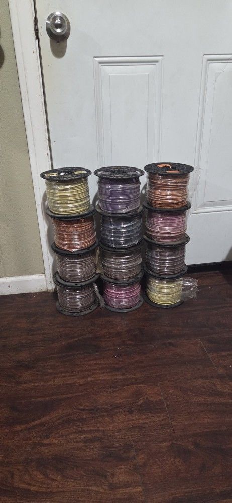 Wire Awg Solid Thhn 500 Fts 75 Dlls For Roll