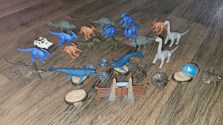 Blokees mini figures dinosaurs collectibles jurassic World