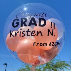Graduation, Birthday, Anniversary, Baby Shower Party Gift Balloons 