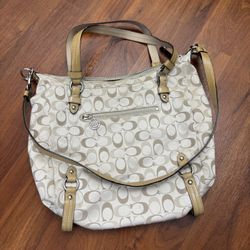 Coach Signature “C” Shoulder / Crossbody Bag – Authentic