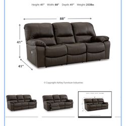 Leesworth Power Reclining Sofa Set