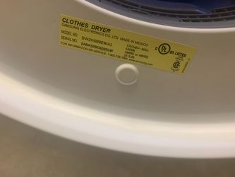 Samsung Front Load Washer & Dryer set - White