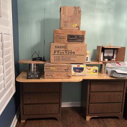HUGE ASSORTMENT OF HAM Radio Transceivers, switching power supplies, manuals, and equipment 