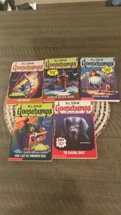 Goosebumps True First Print Lot