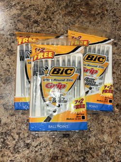 Black Pens Bundle 3 Packs