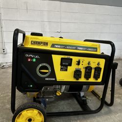 ⚡Open Box – Champion 7850/6250W Dual Fuel Generator w/ CO Shield