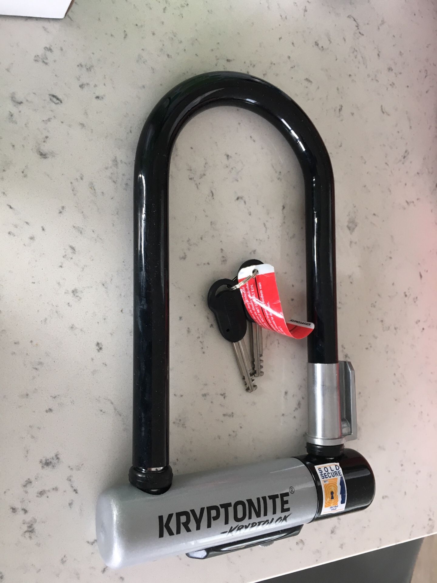 Kryptonite New-U Kryptolok Mini-7 bike lock