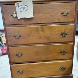 Antique 1800s Wood Dresser $50(FINN HILL)
