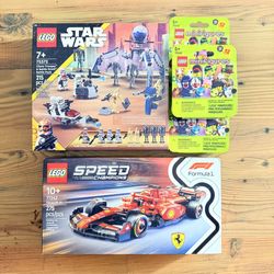 Lego Starwars / Champion F1 Bundle Lot (5)