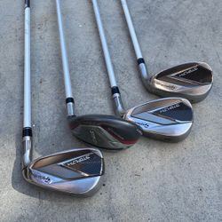TaylorMade Stealth Irons And Hybrid