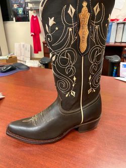 Botas Vaqueras de piel para Mujer