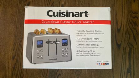 cuisinart countdown 4 slice toaster