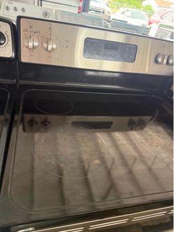 Stove glass top stainless steel