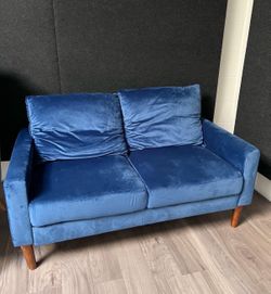 Small Blue Couch $85