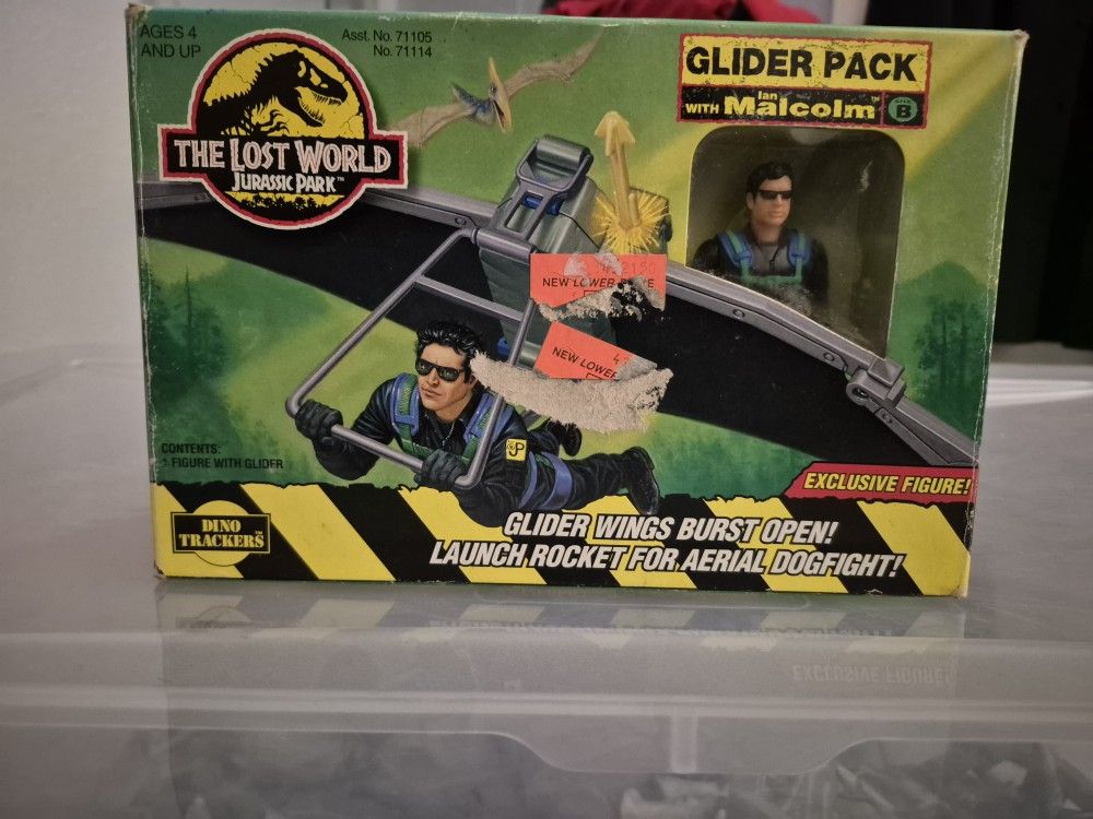Jurassic Park TLW Vintage Glider Pack