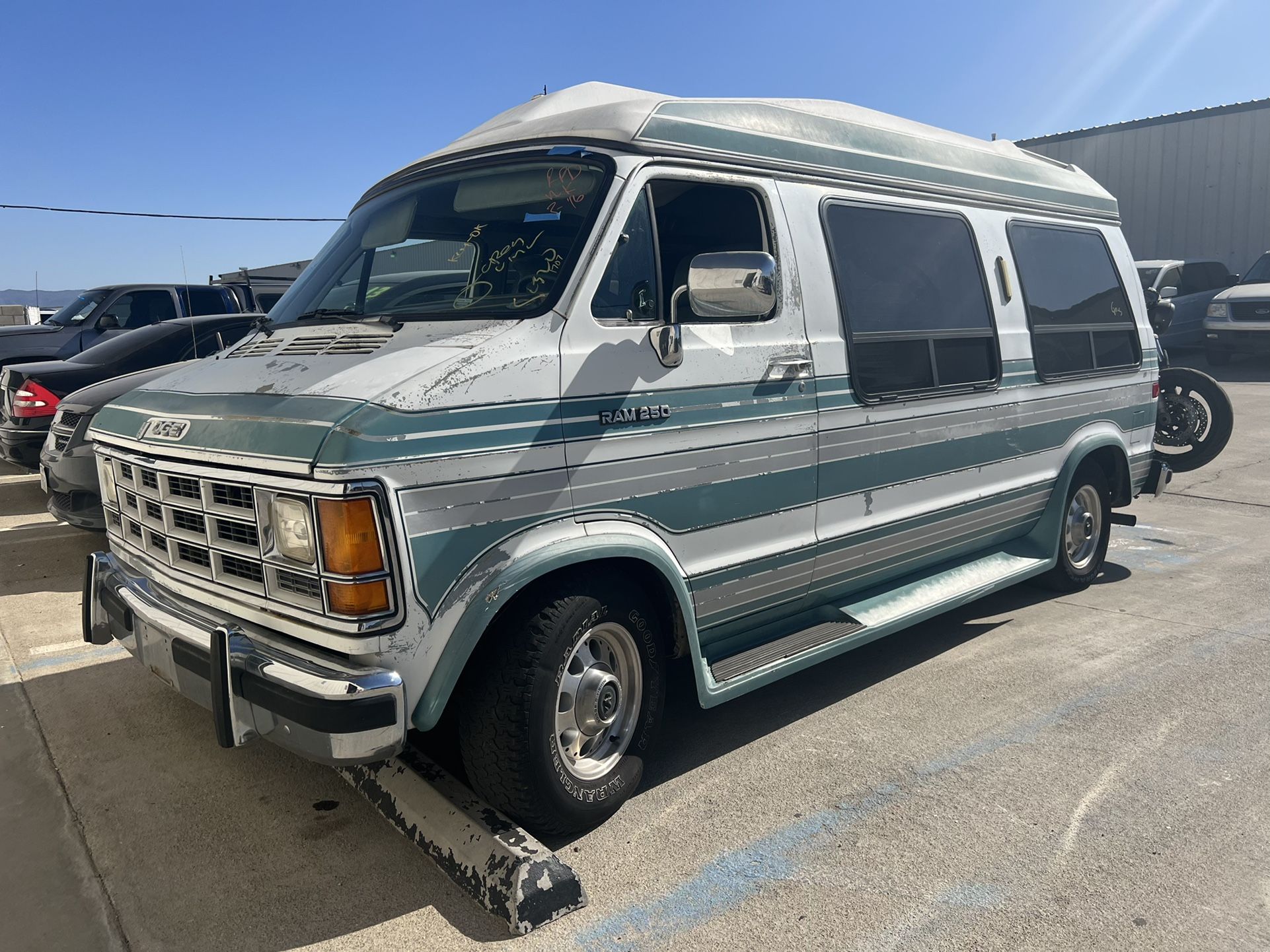 Dodge Van. House On Wheels 