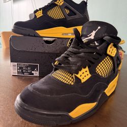 Jordan 4s Thunders 