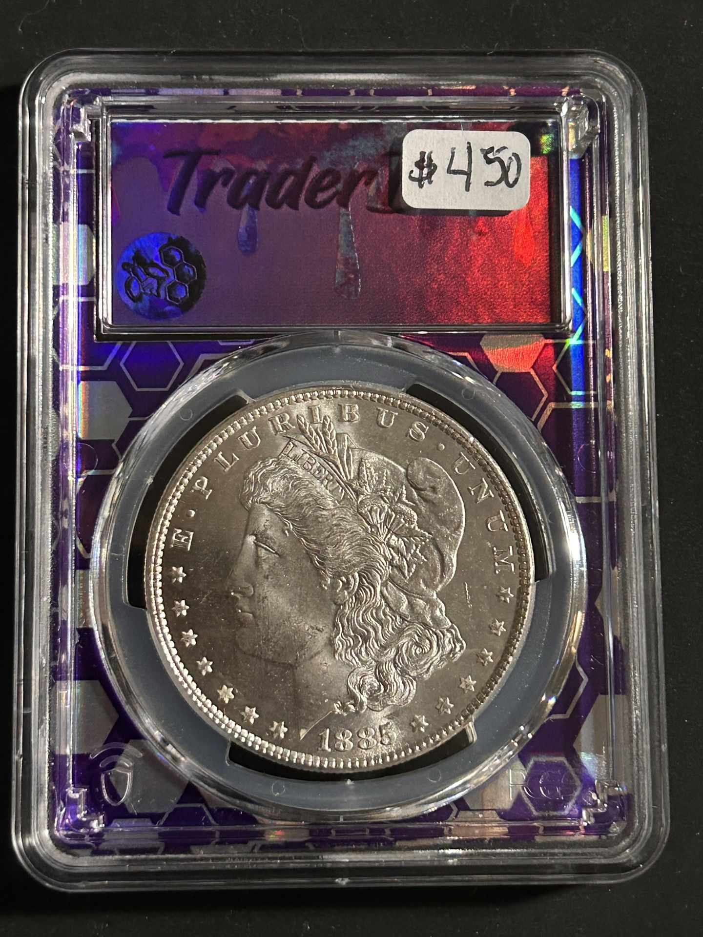 1885 Morgan Silver Dollar MS 65 PL