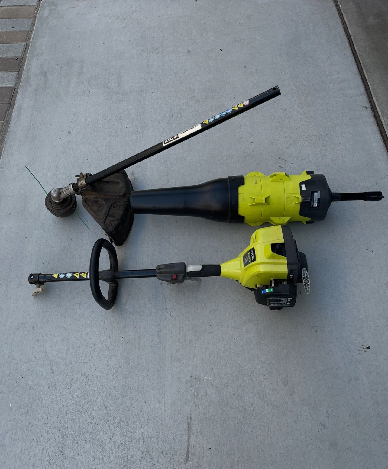 Ryobi 25 cc Stroke Attachment Capable Full Crank Curved Shaft