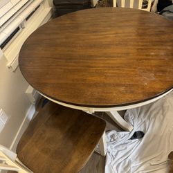 Wood Table And Chairs