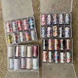 different nail foils