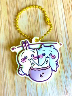 No. 5 Chiikawa Plump Lavamasu Gummi Keychain/Bag Charms (1 count, Preloved)