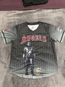 Angels Mandalorian Star Wars MLB Jersey