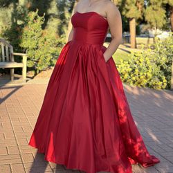 Prom Dress Red 