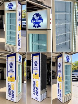 Pabst Blue Ribbon Commercial Refrigerator / Cooler
