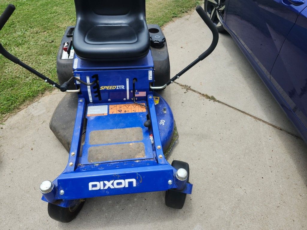 Zero Turn Mower.