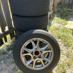 FACTORY CAMARO RINS -TIRES. 